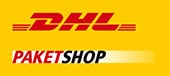 Logo vom DHL-Paketshop